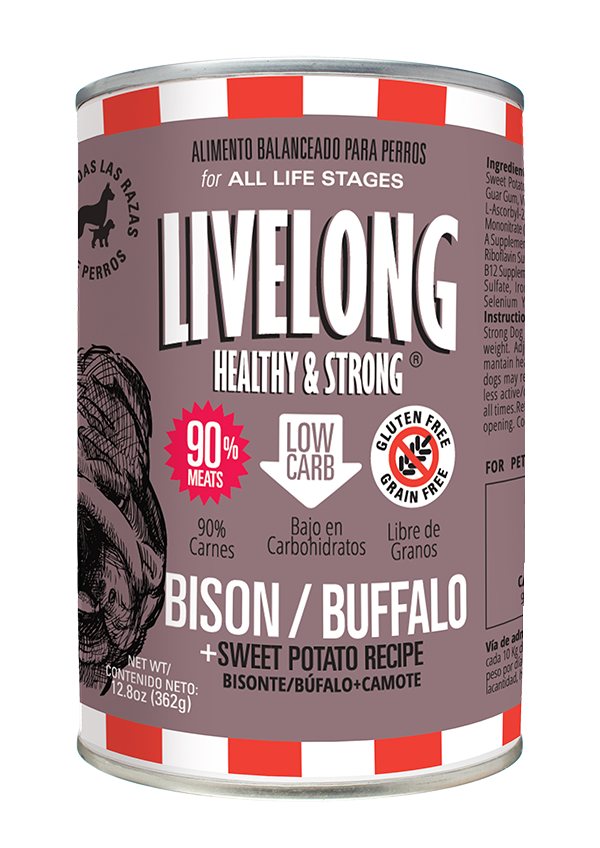 Bison / Buffalo + Beef Potato Dog Food